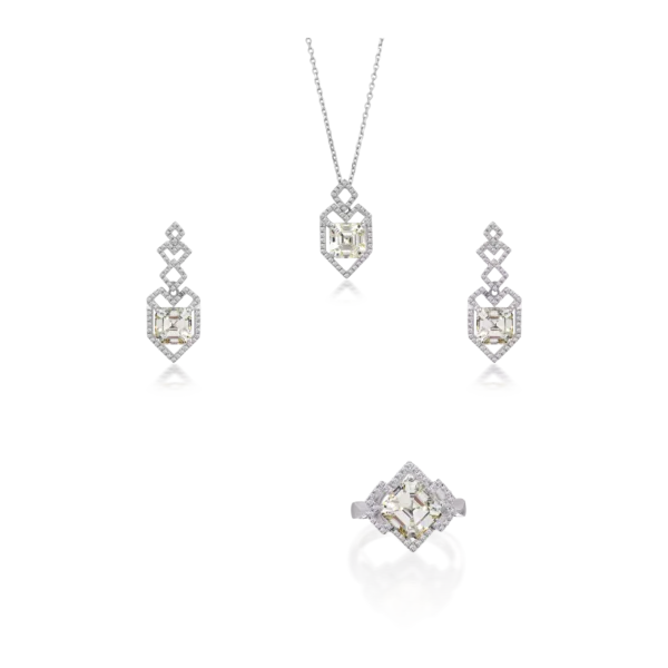 THE GEOMETRICAL PENDANT SET