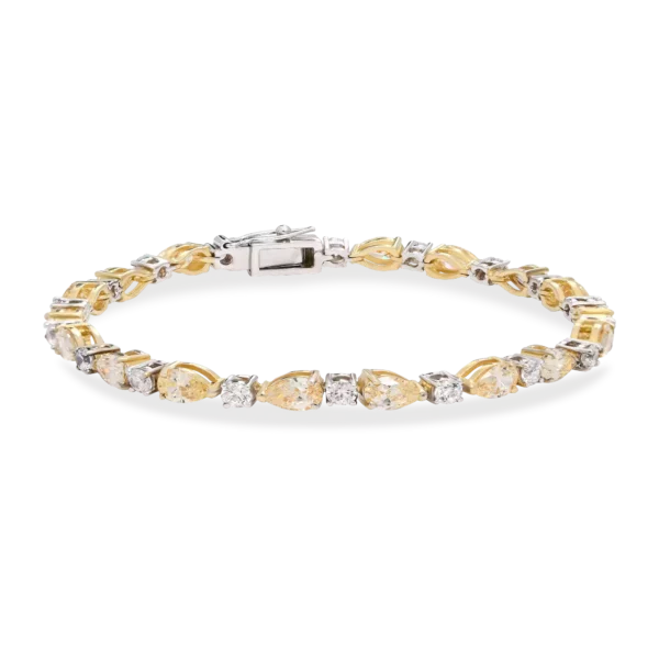 A YELLOW BOW BRACELET