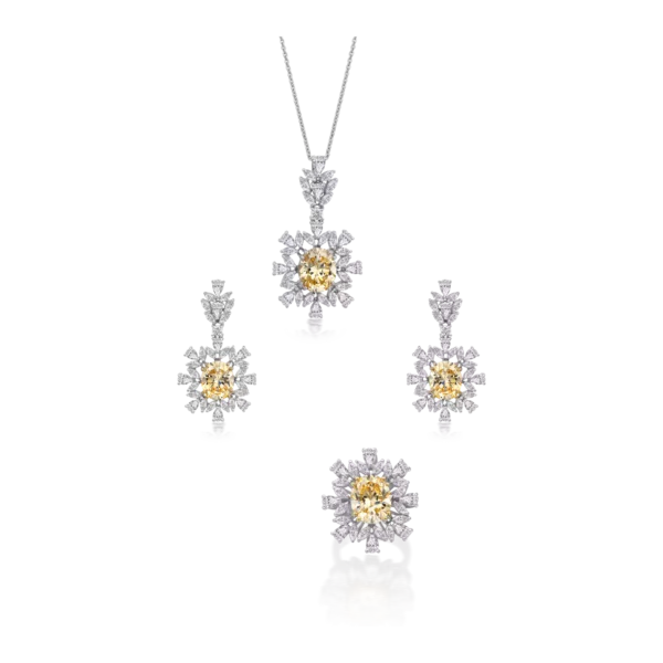 SUN FLARE PENDANT SET