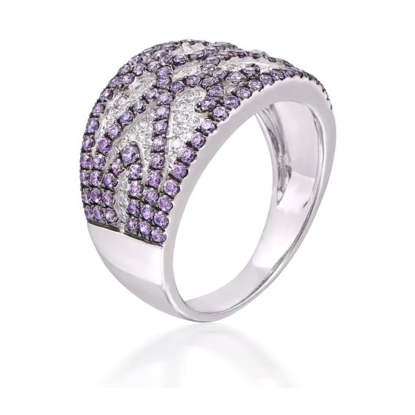 LAVENDER LOVE RING