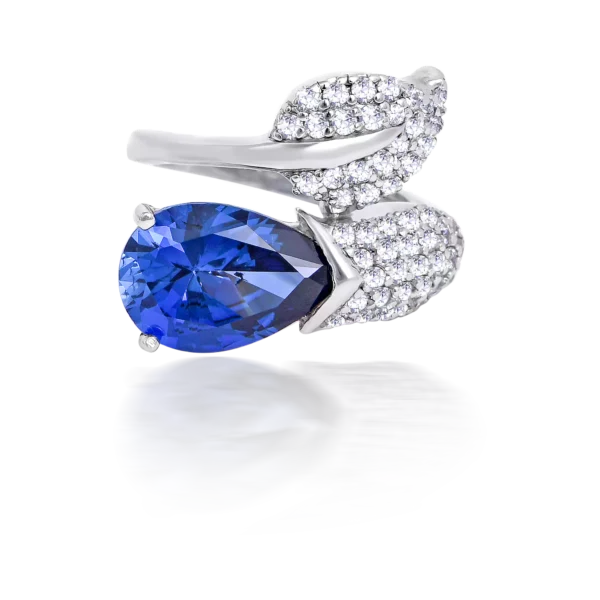 BLUE BUD RING