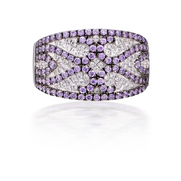 LAVENDER LOVE RING