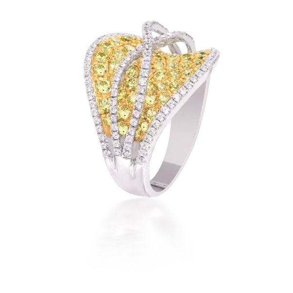 YELLOW ELEGANCE RING