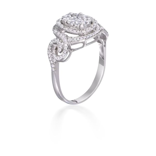 ILLUSIONIZED OVAL RING