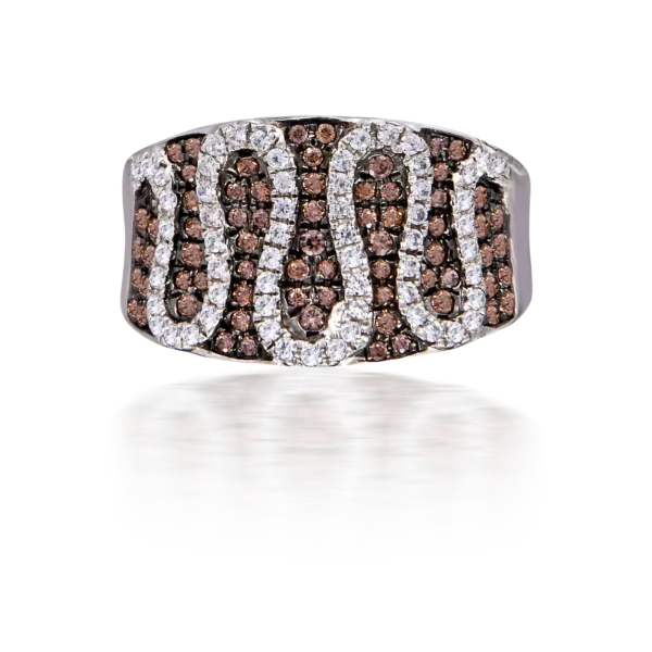 EARTHY BROWN RING