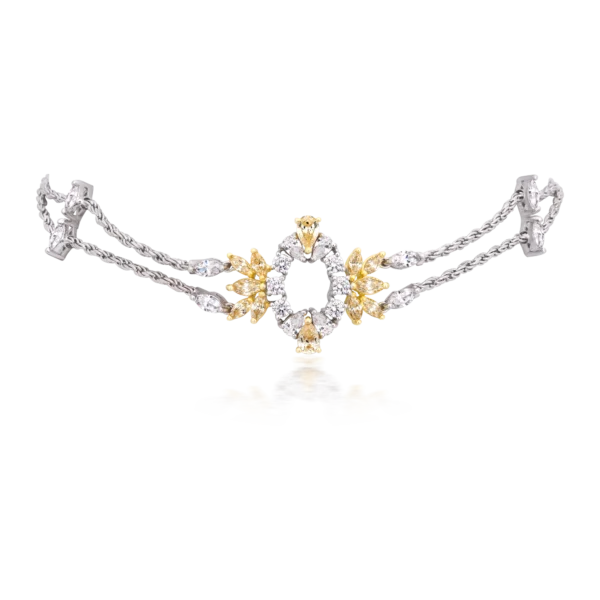 INFLORESCENCE CHOKER NECKLACE