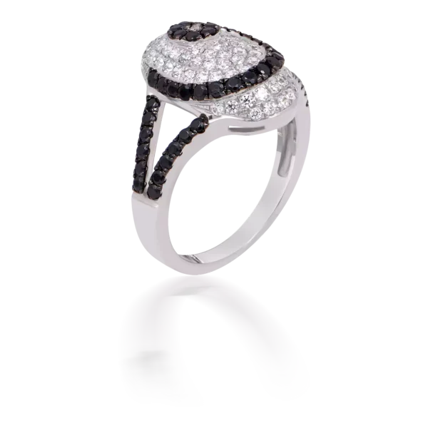 BLACK CURVE RING